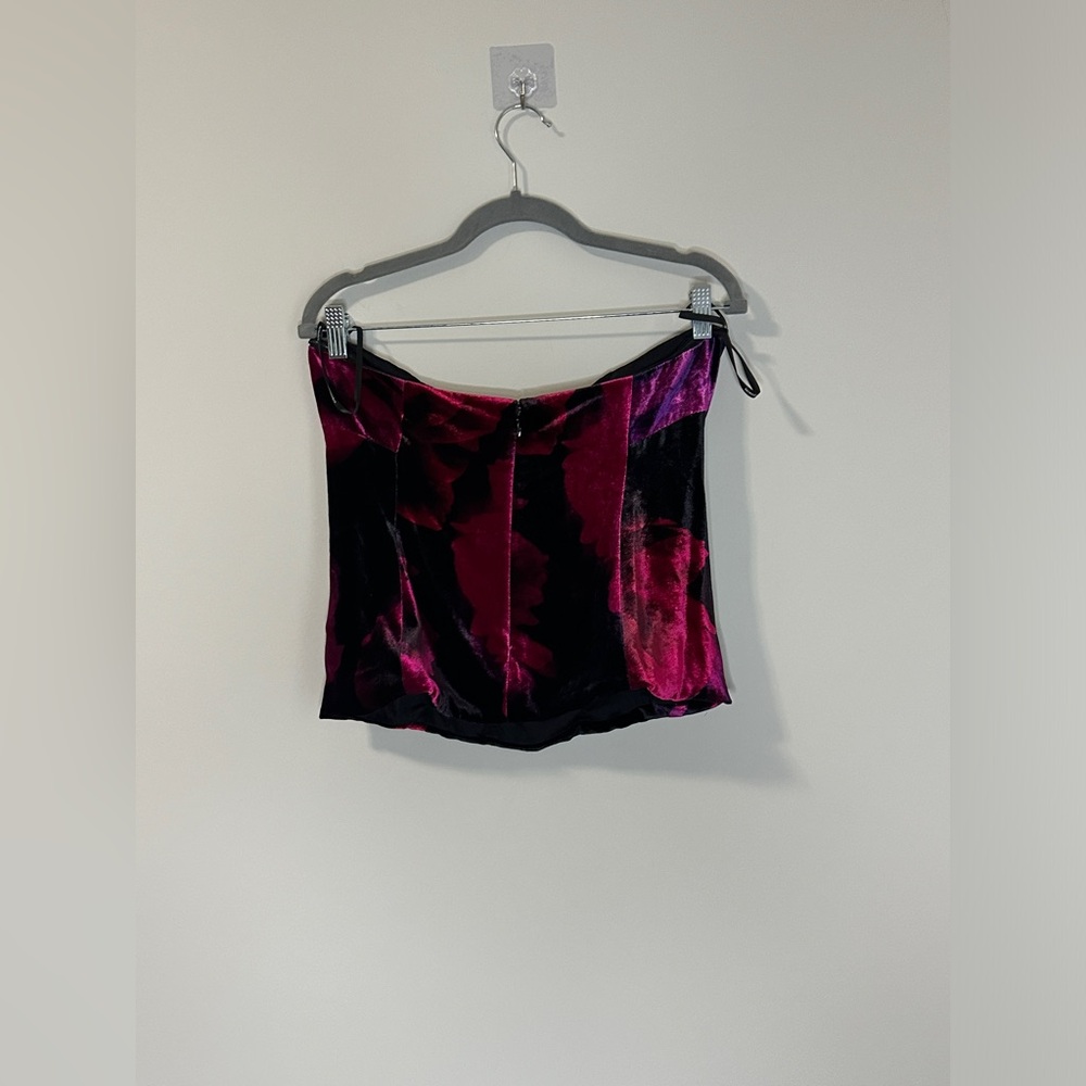 Revolve RETROFETE Nat Top-Acid Roses size m - Picture 6 of 8